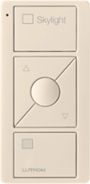 Pico Wireless Remote Control for Lighting - 1.28 Inch x 2.6 Inch, Glossy Light Almond