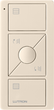 Pico Wireless Remote Control for Lighting, 2.6 Inch, Light Almond Finish