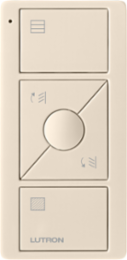 Pico Wireless Remote Control for Lighting, 2.6 Inch, Light Almond Finish