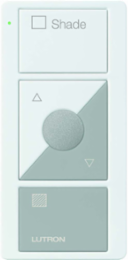 Pico Wireless Remote Control for Shades - 3 Buttons, Gloss Finish, 2.6 Inch