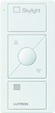 Pico Wireless Remote Control for Skylights, 3-Button, Glossy Finish