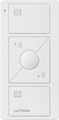Pico Wireless Remote Control, 3-Button, Gloss White, 30 ft Range