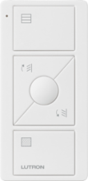 Pico Wireless Remote Control, 3-Button, Gloss White, 30 ft Range