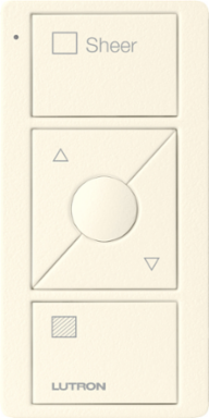 Pico Wireless Remote Control, Satin Biscuit, 3-Button, 10-Year Battery Life
