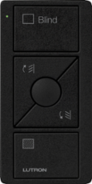 Pico Wireless Remote Control for Blinds, 2.6 Inch Satin Finish, Midnight Color