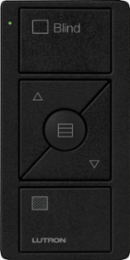 Pico Wireless Remote Control for Horizontal Sheer Blinds, Satin Finish, 1.28 Inch Width