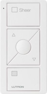Pico Wireless Remote Control with 3 Buttons, Snow Color, Satin Finish