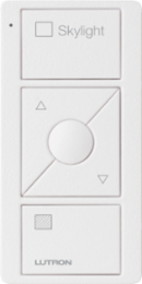 Pico Wireless Remote Control - 3 Buttons, Satin Finish, 30 ft Range