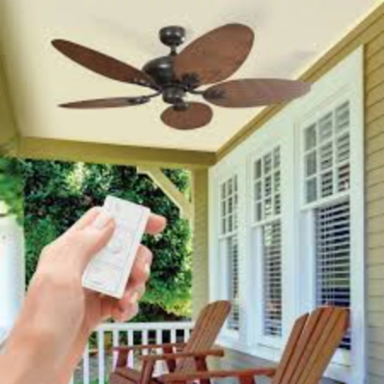 Pico Smart Ceiling Fan Remote Control, Wireless, 3-Button, Gloss White Finish