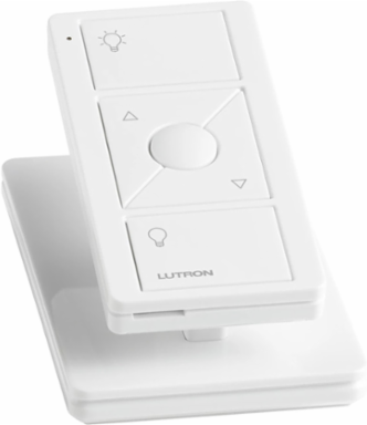 Wireless Pico Remote Control, 3-Button with Raise/Lower, Glossy White