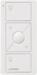 Wireless Pico Remote Control, 3-Button with Raise/Lower, Glossy White