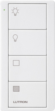 Pico Wireless Remote Control, 4 Buttons, 2 Groups, Satin Finish, 2.6 Inch Length
