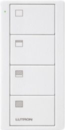Pico Wireless Remote Control | 4-Button Scene Control, Satin Finish, 2.6 Inch