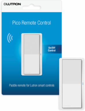 Pico Smart Remote Control - White, 30 ft Range, Battery-Powered, 10-Year Life