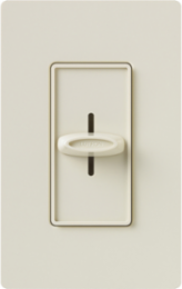 Skylark 1000W Slide-to-Off Dimmer - Light Almond, Wallbox, 120V