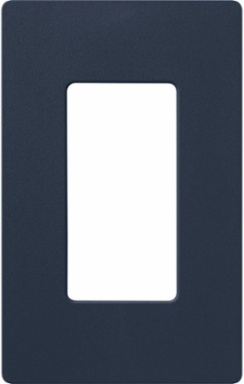 Claro Decorative 1-Gang Wallplate, Satin Finish, 4.69 x 2.94 Inch