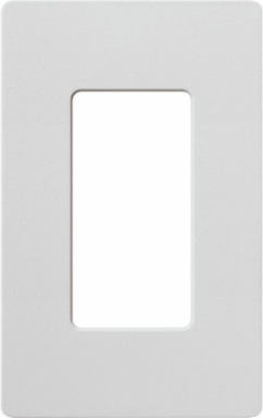 Claro Satin Wallplate, 1-Gang, 4.69 x 2.94 Inch, Durable Plastic