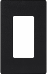 Satin Finish 1-Gang Wallplate Midnight, 4.69 x 2.94 Inch, Plastic