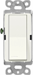 Satin Biscuit 1-Pole Paddle Switch, 4.69 x 2.94 Inch, 15A, 120/277VAC