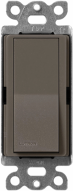 Claro Paddle Switch 15A 120/277V Satin Finish, Truffle Color