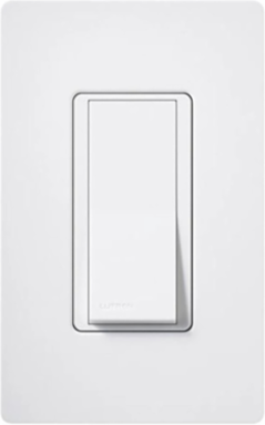 Claro Single-Pole Paddle Switch, 15A Incandescent/LED, Satin Finish, Locator Light