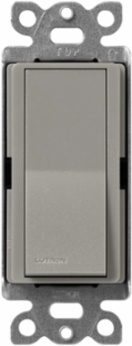 Claro 15 Amp 3-Way Paddle Switch, 4.69x2.94 Inch, Satin Finish, Cobblestone Color