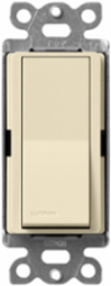 Claro 15A 3-Way Paddle Switch, Satin Finish, 120/277 VAC, 4.69 x 2.94 Inch