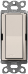 3-Way Paddle Switch Taupe, 15 A, Satin Finish, 4.69 x 2.94 Inch
