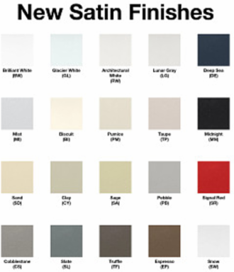 Claro Satin Wallplate 4-Gang 4.69 x 8.37 Inch Plastic, Snap-On Installation