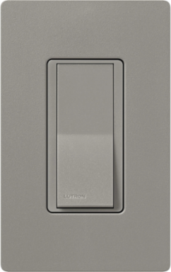 Claro 15A 4-Way Paddle Switch, Satin Finish, 120/277 VAC, Wallbox Mount