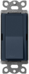 Claro 4-Way Paddle Switch 15A Deep Sea Satin Finish