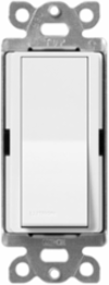 Satin Color 4-Way Switch Snow, 15 Amp, 120/277 VAC, Paddle Switch