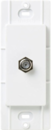 Satin Finish Cable Jack, Snow Color, CSA and UL Certified