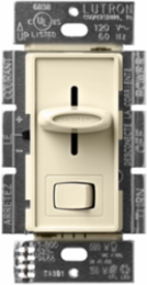 Skylark Dimmer Switch, 150W LED/CFL/600W Incandescent, Almond, Gloss Finish