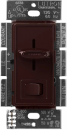 Skylark LED+ Dimmer Switch 150W LED/600W Incandescent, Brown, Gloss Finish