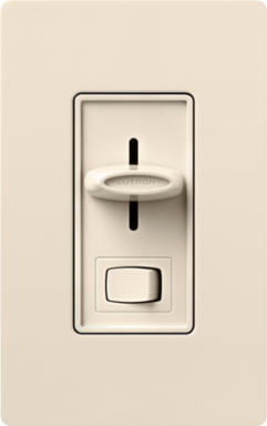 Skylark LED+ Dimmer Switch, 150W LED / 600W Incandescent, Light Almond, Gloss Finish