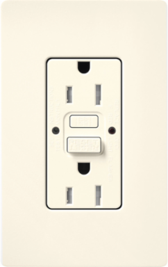 GFCI Duplex Receptacle 15A, Self-Testing, Tamper-Resistant, 4.69 x 2.94 Inch