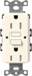 GFCI Duplex Receptacle 15A, Self-Testing, Tamper-Resistant, 4.69 x 2.94 Inch