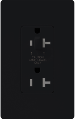 Satin Half-Dimming Tamper Resistant Receptacle 15A 125V