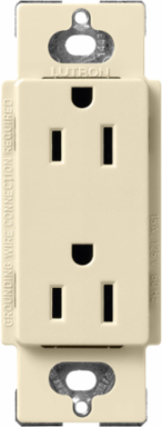 Satin Finish Receptacle, 15 Amp, 125V, 4.69 x 2.94 Inch