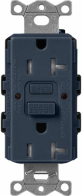 Satin 20A GFCI Receptacle with Self-Test and Tamper-Resistant Shutter, 4.69x2.94 Inch