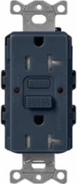 Satin 20A GFCI Receptacle with Self-Test and Tamper-Resistant Shutter, 4.69x2.94 Inch