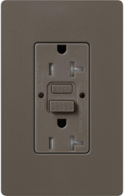 20A Tamper-Resistant GFCI Receptacle, Satin Finish, Self-Testing