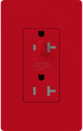 Satin Tamper Resistant Receptacle 20A/125V, 4.69 Inch Size, For Half Dimming