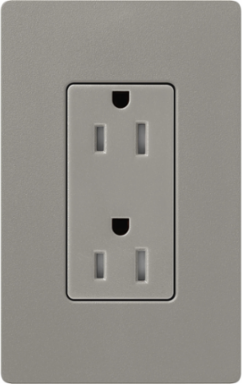 Satin Finish 15A Tamper-Resistant Duplex Receptacle, 4.69 x 2.94 Inch