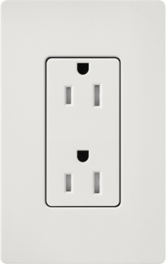 Satin Finish 15 Amp Tamper-Resistant Receptacle, 4.69 Inch x 2.94 Inch