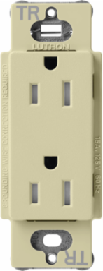 Satin Tamper-Resistant Receptacle, 15 Amp, 125V, 4.69 x 2.94 Inch