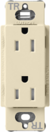 15A Tamper-Resistant Receptacle, Satin Finish, 125V, 4.69 x 2.94 Inch