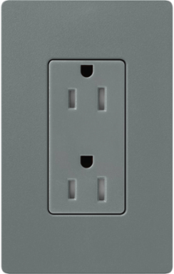 Satin Tamper-Resistant Receptacle 15A 125V 4.69 x 2.94 Inch