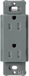 Satin Tamper-Resistant Receptacle 15A 125V 4.69 x 2.94 Inch